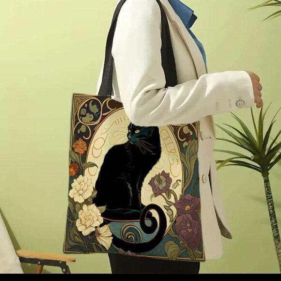 Cat Pattern Multipurpose Bag - Picture 7 of 11